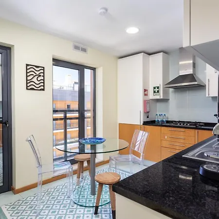 شقة Privilege Sea View Pochet With Rooftop Pool, Village Marina - *