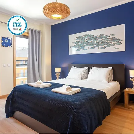 شقة Privilege Sea View Pochet With Rooftop Pool, Village Marina - Olhão